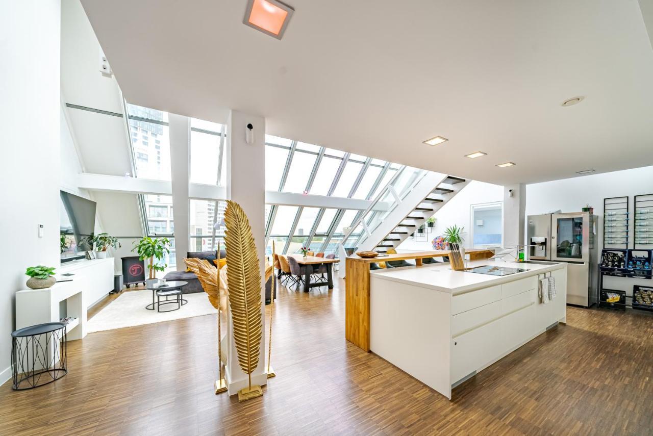 Luxus Penthouse Am Kurfuerstendamm Berlin Bagian luar foto