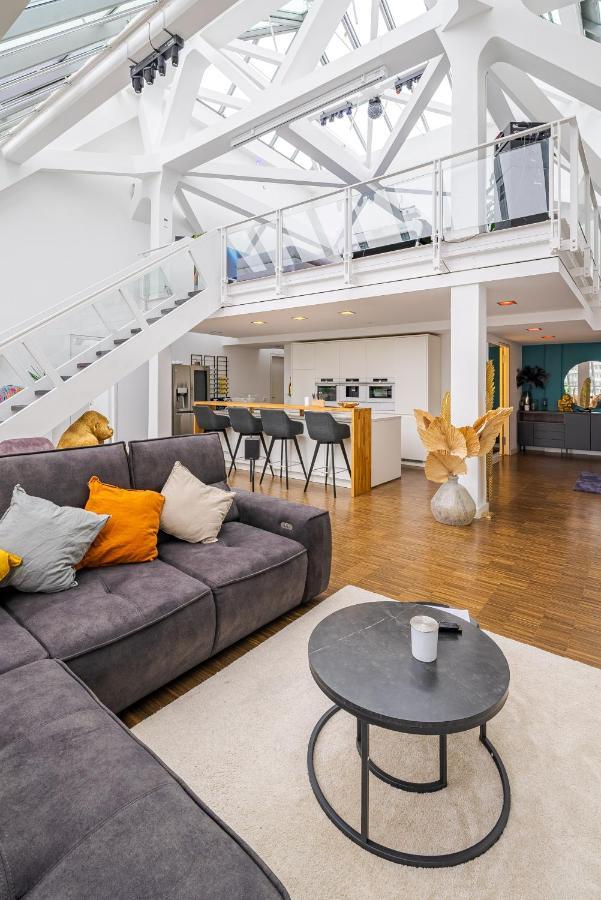 Luxus Penthouse Am Kurfuerstendamm Berlin Bagian luar foto