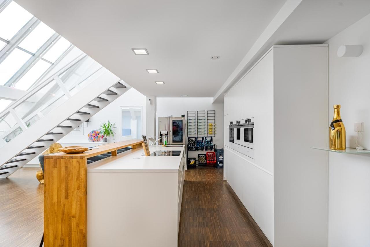 Luxus Penthouse Am Kurfuerstendamm Berlin Bagian luar foto