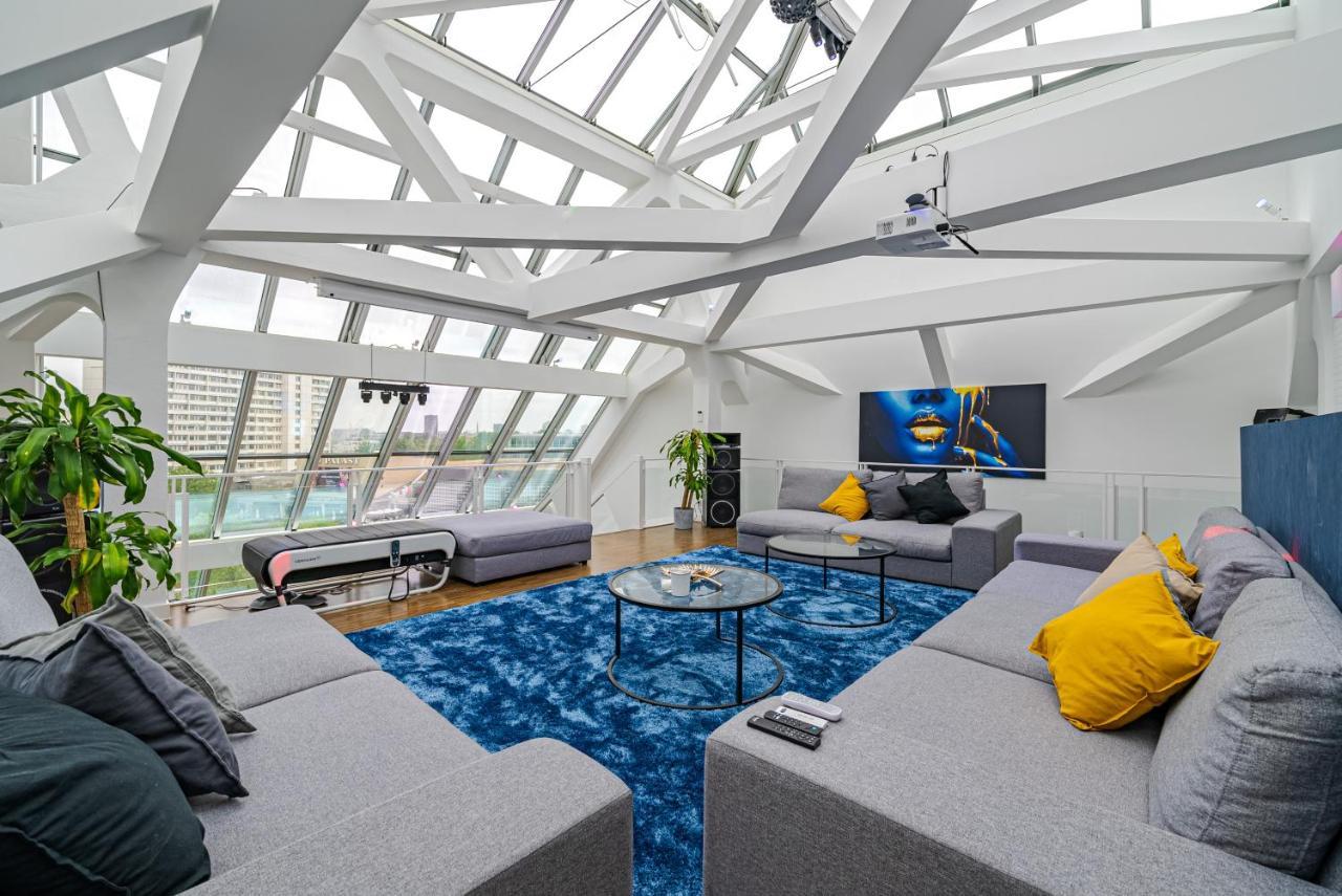 Luxus Penthouse Am Kurfuerstendamm Berlin Bagian luar foto